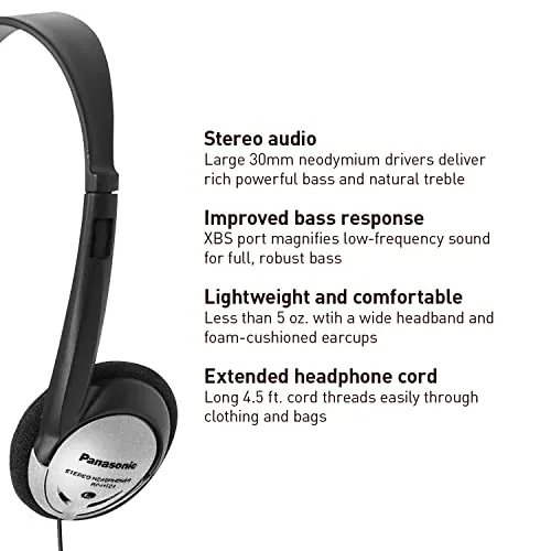 Panasonic RP-HT21 Review: Budget Wired On-Ear Headphones image 2