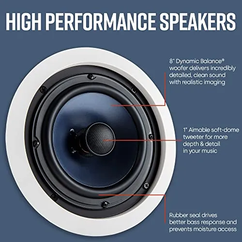 Polk Audio RC80i Review: 8-Inch In-Ceiling Speakers image 2
