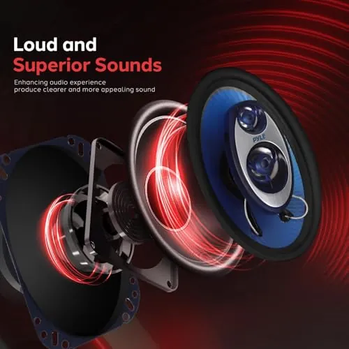 Pyle PL463BL Review: Budget 4x6 Car Speakers Ranked image 3