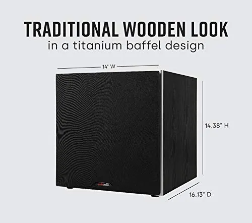 Polk Audio PSW10 Review: Powered Home Audio Subwoofer image 4