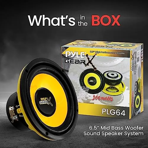Pyle PLG64 Review: 6.5-Inch Car Woofer Ranked image 6