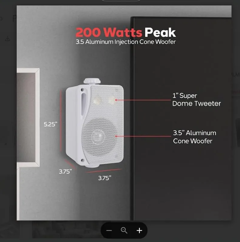Pyle PLMR24 Review: Compact Outdoor Speakers Ranked image 2