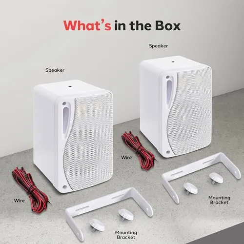 Pyle PLMR24 Review: Compact Outdoor Speakers Ranked image 6