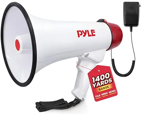 Pyle PMP40 Megaphone Review: 40W Bullhorn Ranked image 1