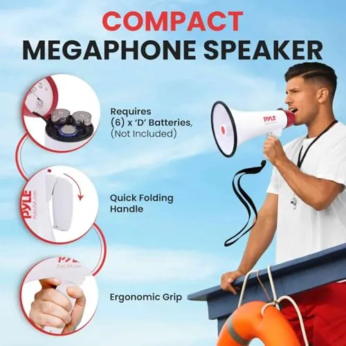 Pyle PMP40 Megaphone Review: 40W Bullhorn Ranked image 3