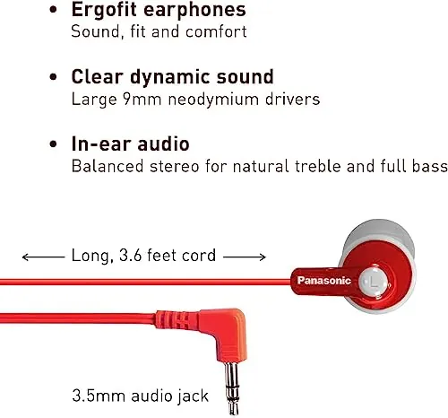 Panasonic ErgoFit Wired Earbuds Review: Budget 3.5mm Pick image 2