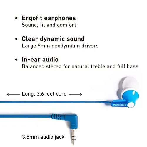 Panasonic ErgoFit RP-HJE120-A Review: Wired Earbuds Ranked image 2