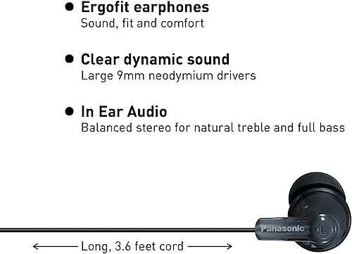 Panasonic ErgoFit Wired Earbuds Review & Ranking image 3