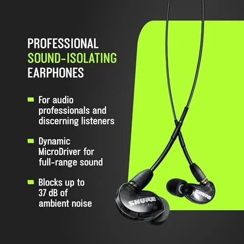 Shure SE215 PRO Wired Earbuds Review: Ranked IEMs image 2