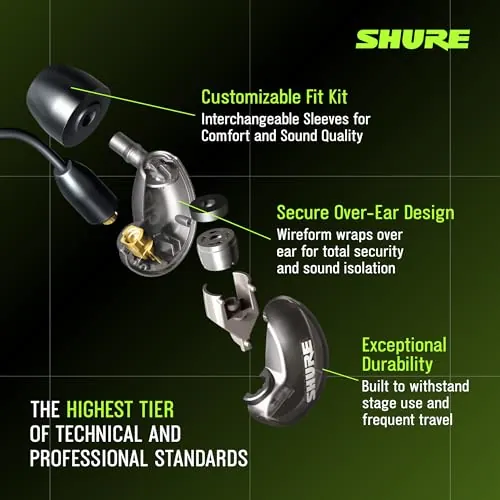 Shure SE215 PRO Wired Earbuds Review: Ranked IEMs image 4