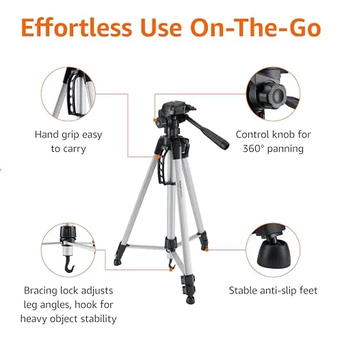 Amazon Basics 60-inch Tripod Review: Budget Camera Tripod image 3