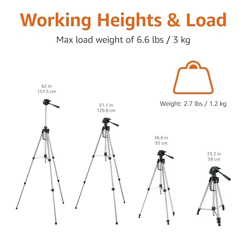 Amazon Basics 60-inch Tripod Review: Budget Camera Tripod image 4