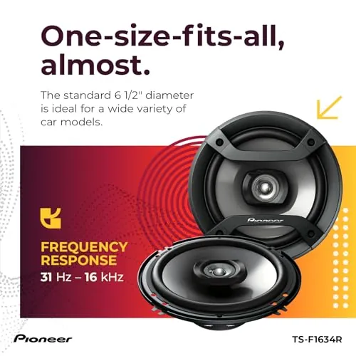 PIONEER TS-F1634R Review: 6.5-Inch Car Speakers Ranked image 5