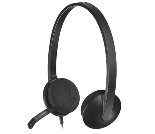 Logitech USB Headset H340 Review: Wired USB Hea...