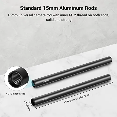 SmallRig 12-Inch 15mm Camera Rods Review image 2