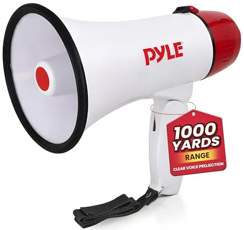 Pyle 20W Megaphone Bullhorn Review: Portable Megaphone