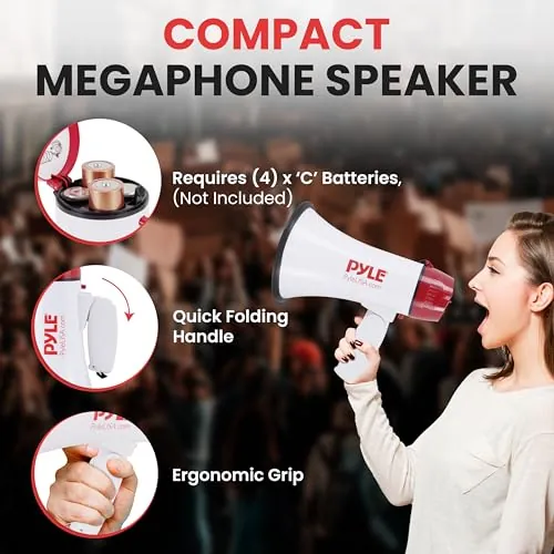 Pyle 20W Megaphone Bullhorn Review: Portable Megaphone image 3