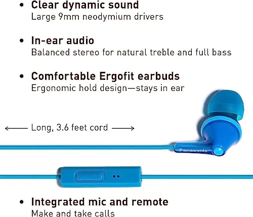 Panasonic ErgoFit RP-TCM125-A Review: Wired Earbuds Ranked image 2