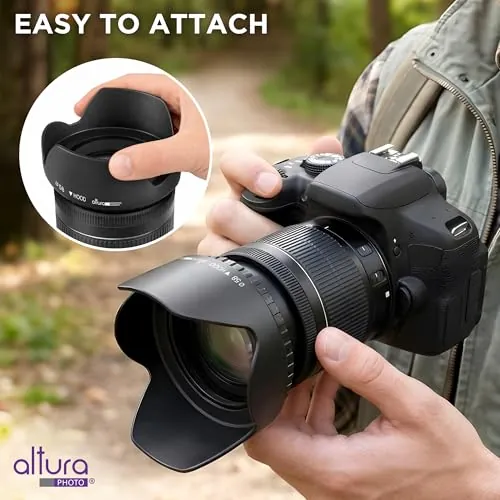 Altura Photo 58mm Lens Hood Review for Canon DSLR Use image 4