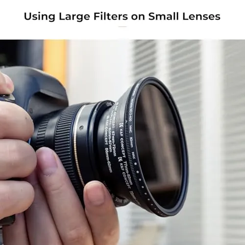K&F CONCEPT 18 Pieces Filter Ring Adapter Set Review image 5