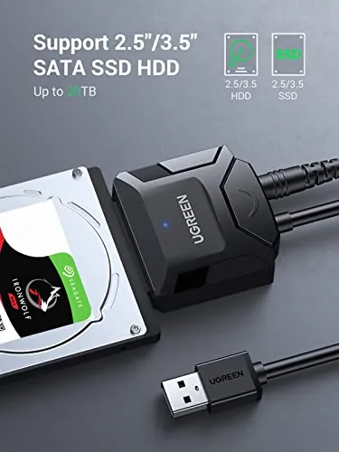 UGREEN SATA to USB 3.0 Adapter Cable Review image 2