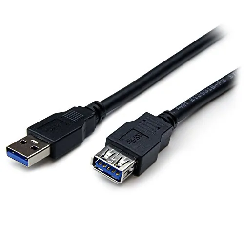 StarTech USB3SEXT2MBK USB 3.0 Extension Cable R...