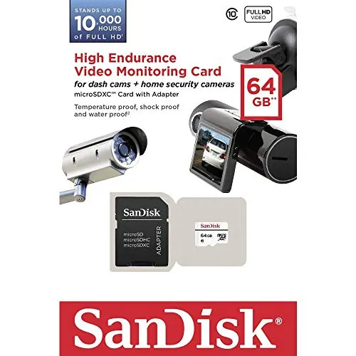 SanDisk High Endurance 64GB Review: Dash Cam microSD image 2