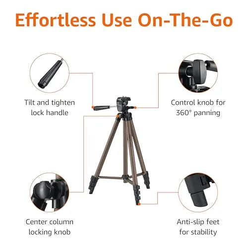 Amazon Basics 50-inch Tripod Review: Budget Travel Tripod image 3