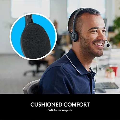 Logitech H111 Wired Headset Review: Budget Call Headset image 3