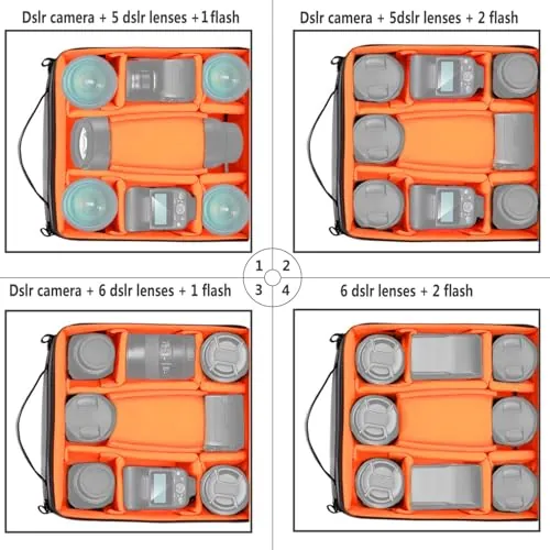 NEEWER Camera Bag Insert Review: DSLR Gear Organizer image 4