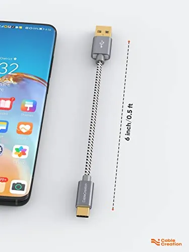 CableCreation 6 inch USB C Cable Review: Short Charging Cable image 3