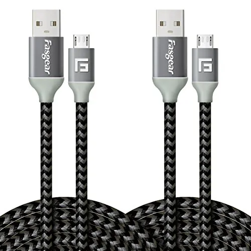 Fasgear 10ft Micro USB Cable 2 Pack Review image 1