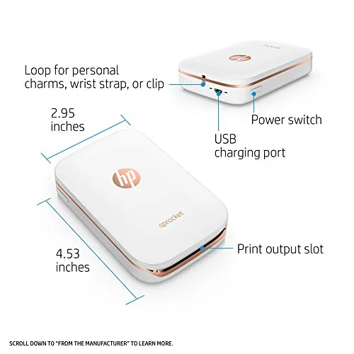HP Sprocket X7N07A Review: Portable Photo Printer image 2