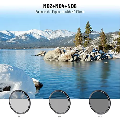 NEEWER 58mm Filter Kit Review: ND, CPL and UV Set image 2