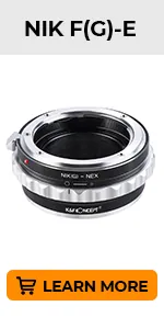 K&F Concept Nikon to Sony E-Mount Adapter Review image 9