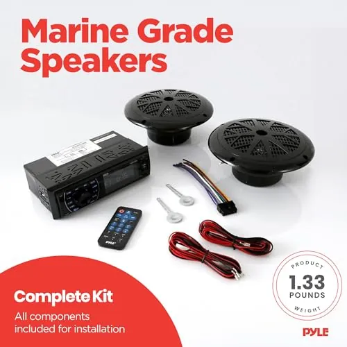 Pyle PLMRKT46BK Review: Budget Marine Stereo Ranked image 3