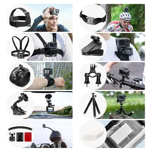 AKASO 42 in 1 Action Camera Accessories Kit Review image 3