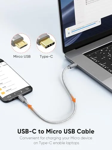 CableCreation USB-C to Micro-USB Cable Review image 4