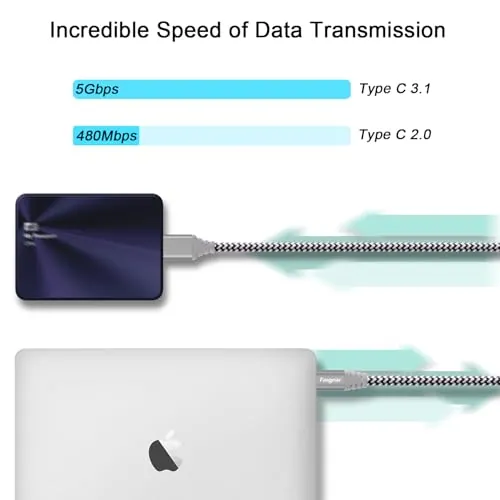 Fasgear USB-C to Micro-B 3.0 Cable Review image 3