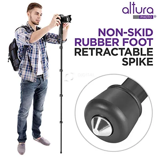 Altura Photo 62-Inch Monopod Review: Camera Support Ranked image 2