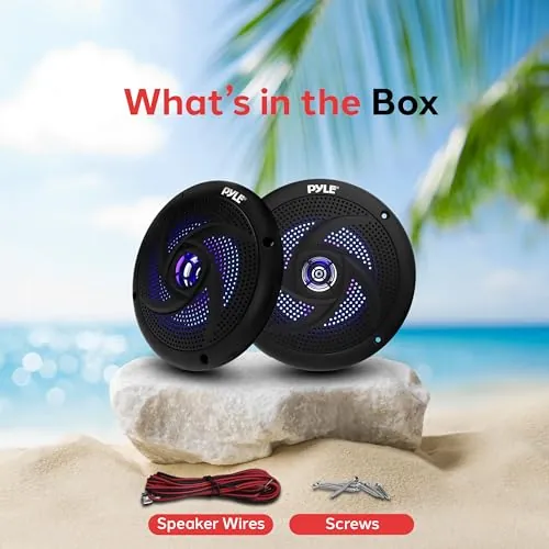 Pyle PLMRS53BL Review: 5.25-Inch Marine Speakers image 6
