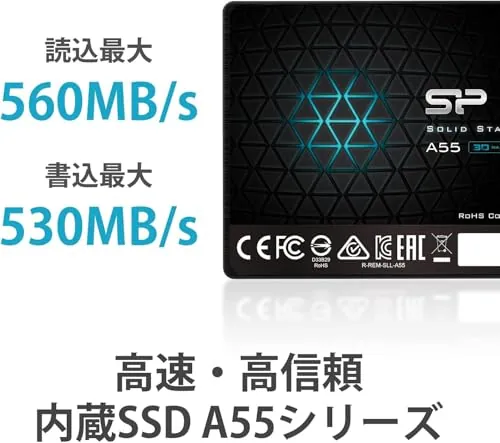 Silicon Power A55 512GB SSD Review: Budget SATA Drive image 2
