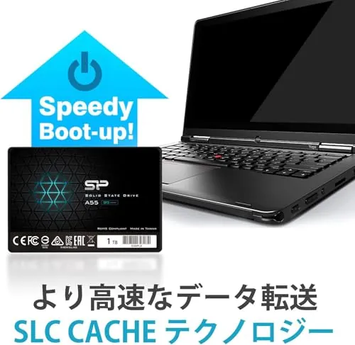Silicon Power A55 512GB SSD Review: Budget SATA Drive image 4