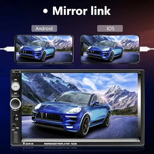 Podofo 7023B Review: Budget Double Din Car Stereo Ranked image 2