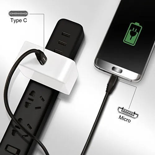 Fasgear USB C to Micro USB Cable Review: Braided Cable Ranked image 5