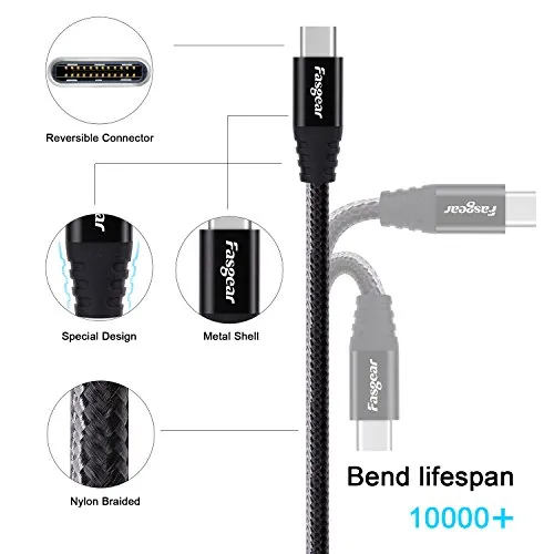 Fasgear USB C to Micro USB Cable Review: Braided Cable Ranked image 3