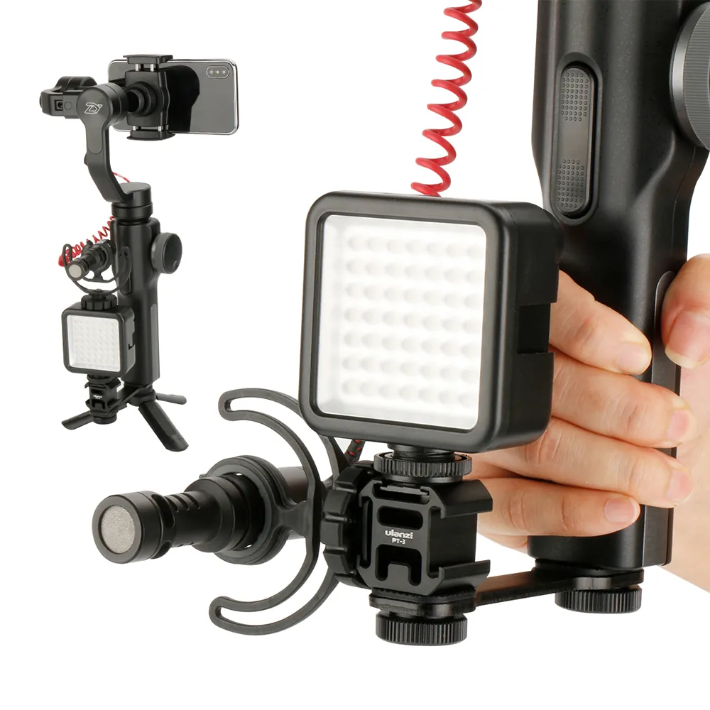 ULANZI PT-3 Review: Triple Cold Shoe Gimbal Mount image 7