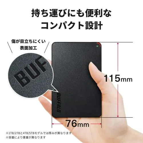 BUFFALO Mini Station 2TB Portable HDD Review image 3
