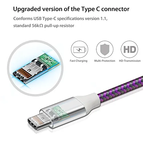 Fasgear USB C to USB A Cable Review: 10ft Charging Pack image 3