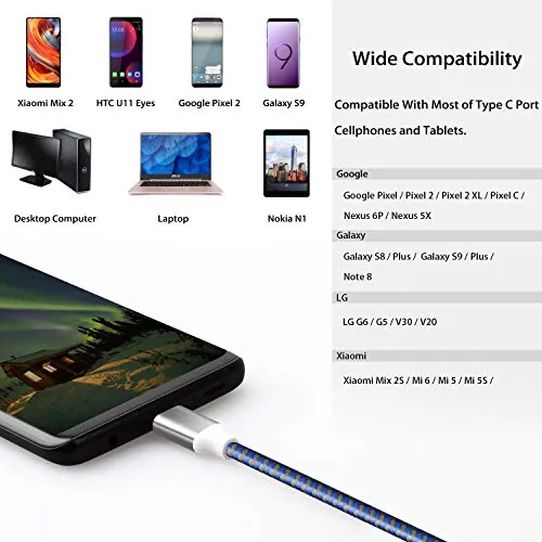 Fasgear USB C to USB A Cable Review: 10ft Charging Pack image 5
